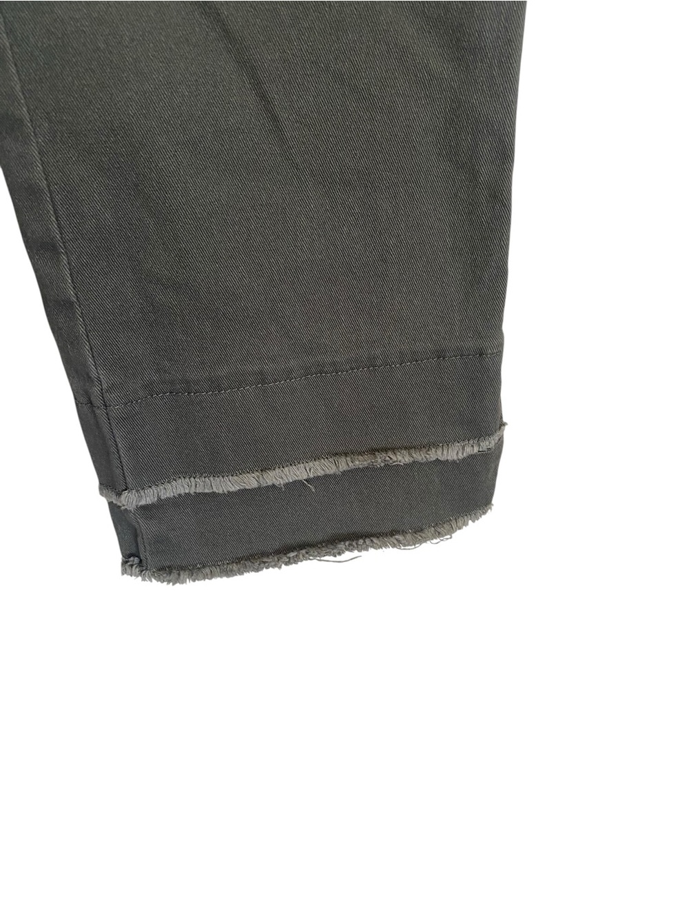 Democracy Ab Technology Crop Jeans Women’s 10 Olive Green High Rise - Picture 5 of 9
